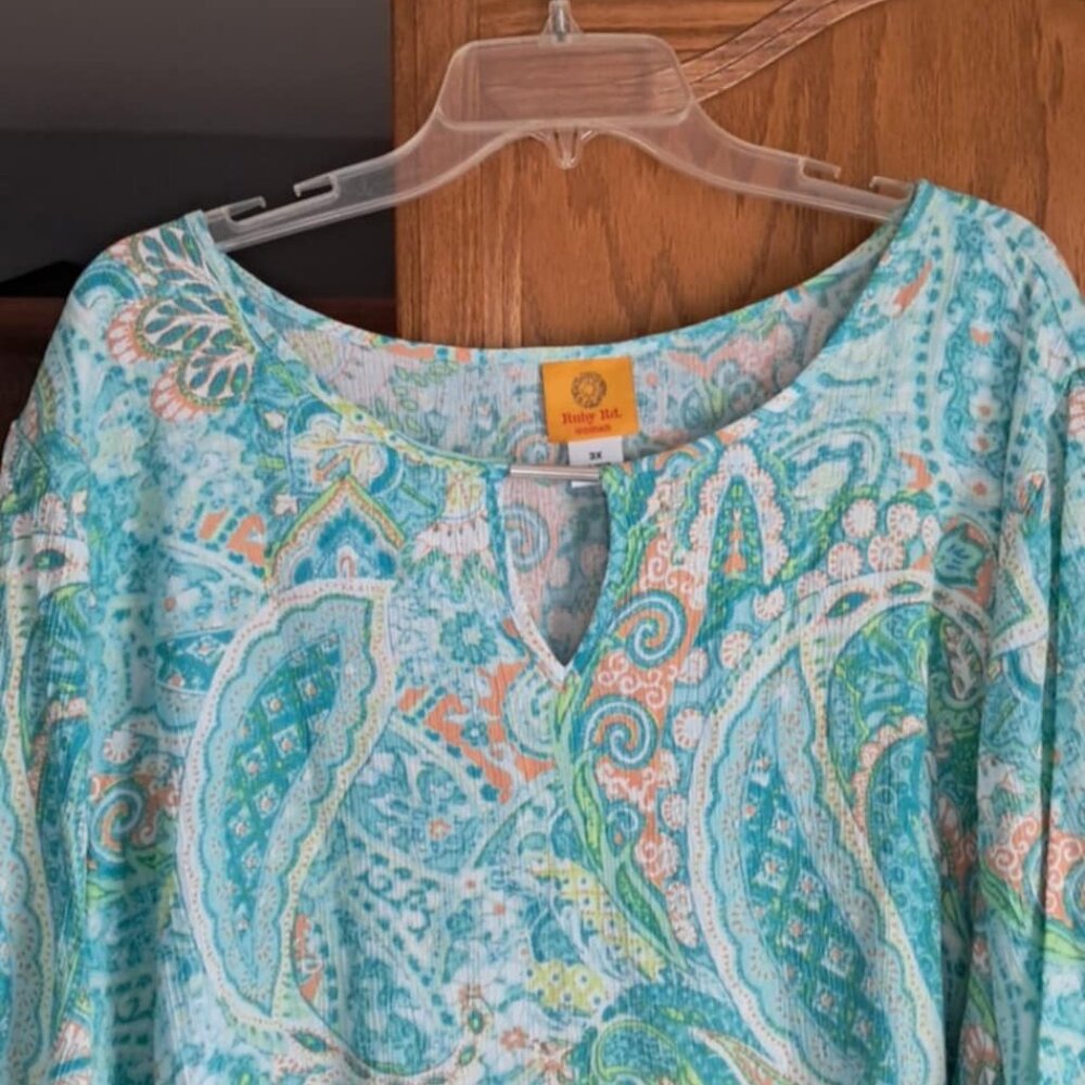 ruby rd womens top size 3x - Picture 8 of 10
